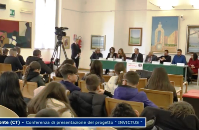 Bronte. Il SAI di Santa Domenica Vittoria ha partecipato alla conferenza di presentazione del Progetto “Invictus”